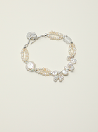 Crashing Surf · Petal Baroque, Coin Pearl & Quartz Cylinder Bracelet